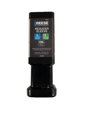 Reese 12K lb. Capacity Trailer Hitch Adapter, Reduces from 3 in. to 2 in. Receiver, 4 in. L