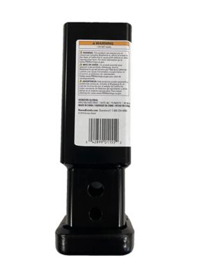 Image showing  4 in. Receiver 12,000 lb. Capacity Trailer Hitch Adapter, Reduces from 3 in. to 2 in.