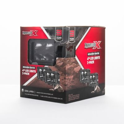Image showing 8 th TravellerX 1,250 Lm Offroad Lights, 4.17 in., 2 pk.