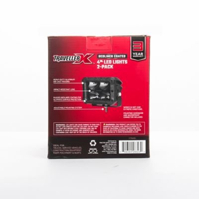 Image showing 9 th TravellerX 1,250 Lm Offroad Lights, 4.17 in., 2 pk.