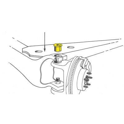 MOOG Chassis Alignment Caster/Camber Bushing, BCCH-MOO-K8973