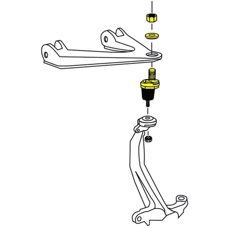 MOOG chassis suspension ball joint BCCH-MOO-K90492 Suspension Parts