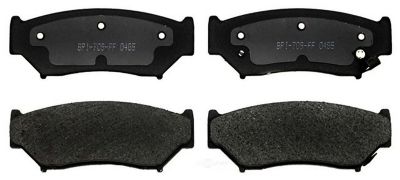 ACDelco Organic Disc Brake Pad, BCVC-ADU-17D556