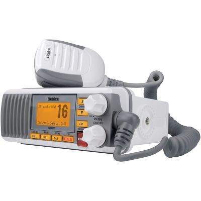 Image showing  25W Fixed-Mount Marine Radio with DSC, White