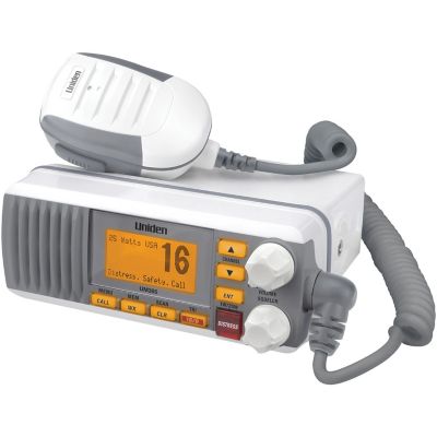 Image showing  25W Fixed-Mount Marine Radio with DSC, White