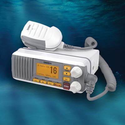 Image showing  25W Fixed-Mount Marine Radio with DSC, White