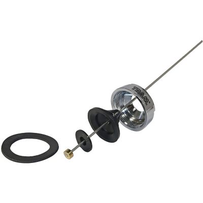Image showing  Pre-Tuned 1/4-Wave NMO Antenna, 150-162 MHz VHF, Silver