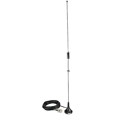 Tram Scanner Mini-Magnet Antenna with BNC-Male Connector, VHF/UHF/800-1,300 MHz