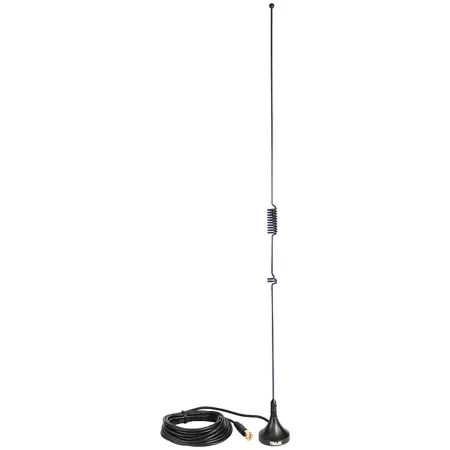 Tram Scanner mini-magnet antenna with SMA-male connector VHF/UHF/800-1300 MHz black Antennas