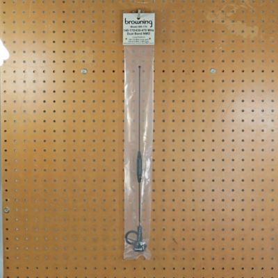 Image showing 5 th Browning Pre-Tuned Dual Band NMO Antenna, 140-170 MHz VHF Unity Gain, 430-470 MHz UHF 3 dBd Gain
