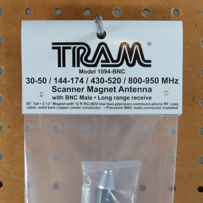 Image showing 6 th Tram 3-1/2 in. Scanner Magnet Antenna with BNC-Male Connector