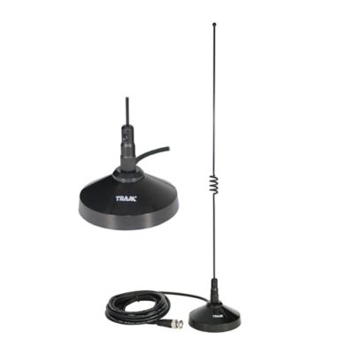 Tram Amateur Dual-Band Magnet Antenna with BNC-Male Connector, Black