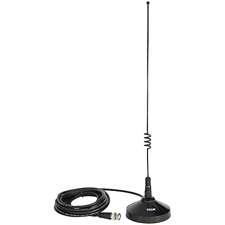 Tram Amateur Dual-Band Magnet Antenna with BNC-Male Connector, Black