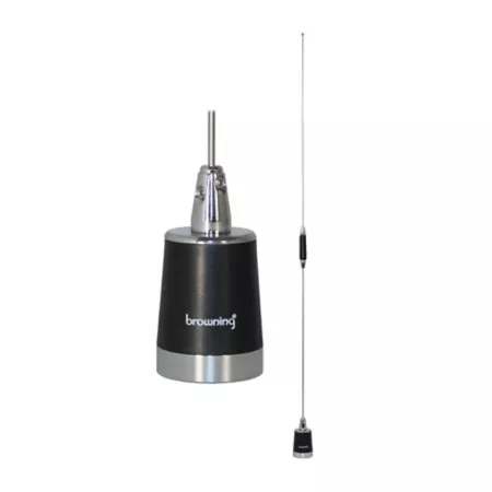 Browning Land Mobile NMO Antenna UHF 450-470 MHz 5 dBd Gain 34.5 in. Antennas