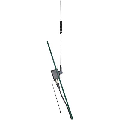 Tram Pre-Tuned Dual-Band Land Mobile Glass-Mount Antenna, 150-450 MHz VHF/450-470 MHz UHF, Black