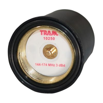 Image showing  Tunable Trunk or Hole Mount Antenna Kit, 144-174 MHz Tunable VHF 3 dBd Gain, Black, PL-259 Connector