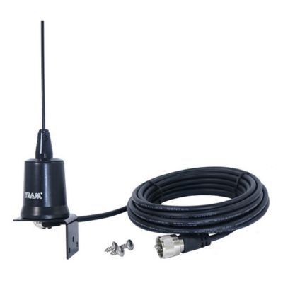 Image showing 6 th Tram Tunable Trunk or Hole Mount Antenna Kit, 144-174 MHz Tunable VHF 3 dBd Gain, Black, PL-259 Connector