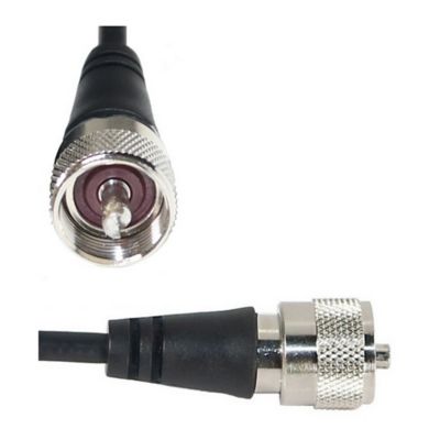 Image showing 7 th Tram Pre-Tuned Dual-Band Amateur Trunk or Hole Mount Antenna Kit, 144-148 MHz VHF/430-450 MHz UHF, PL-259 Connector