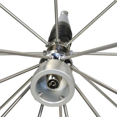 Image showing  Scanner Super Discone Base Antenna Plus CB Transmit Bands, 25-1,300 MHz VHF/UHF