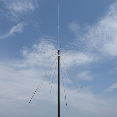 Image showing  Scanner Super Discone Base Antenna Plus CB Transmit Bands, 25-1,300 MHz VHF/UHF