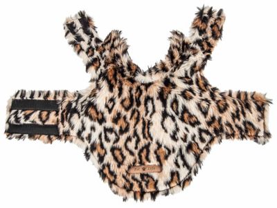 Image showing  Luxe Lab-Pard Dazzling Leopard Patterned Mink Fur Dog Jacket