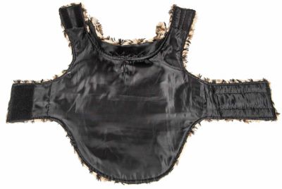 Image showing  Luxe Lab-Pard Dazzling Leopard Patterned Mink Fur Dog Jacket