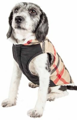Image showing  Allegiance Classical Plaided Insulated Dog Jacket