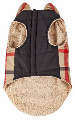 Image showing  Allegiance Classical Plaided Insulated Dog Jacket