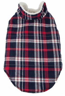 Image showing  Puddler Classical Plaid Insulated Dog Jacket