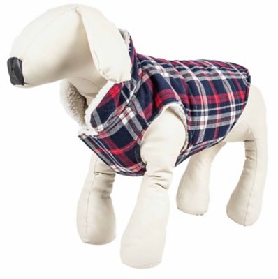 Image showing  Puddler Classical Plaid Insulated Dog Jacket