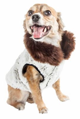 Image showing  Luxe Purrlage Pelage Designer Fur Dog Jacket