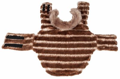 Image showing 7 th Pet Life Luxe Tira-Poochoo Tiramisu Patterned Mink Dog Jacket
