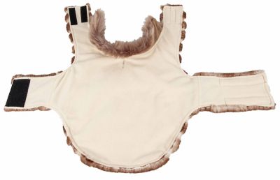 Image showing 8 th Pet Life Luxe Tira-Poochoo Tiramisu Patterned Mink Dog Jacket