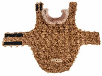 Image showing  Luxe Furpaw Shaggy Elegant Designer Dog Jacket