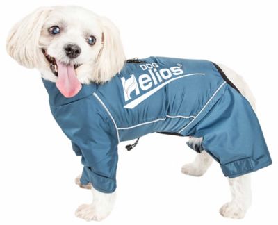 Dog Helios Hurricanine Waterproof and Reflective Full Body Dog Coat Jacket with Heat Reflective Technology