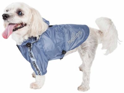 Dog Helios Torrential Shield Waterproof Multi-Adjustable Dog Windbreaker Raincoat