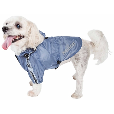 Dog Helios Torrential Shield Waterproof Multi-Adjustable Dog Windbreaker Raincoat