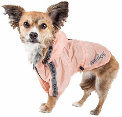Dog Helios Torrential Shield Waterproof Multi-Adjustable Dog Windbreaker Raincoat