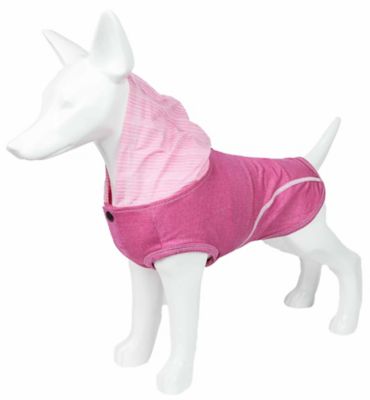 Pet Life Active Pull-Rover Premium 4-Way Stretch 2-Toned Performance Sleeveless Dog Tank Top Hoodie