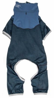 Image showing  Active Embarker Heathered Performance 4-Way Stretch 2-Toned Full-Bodied Warm Up Dog Suit