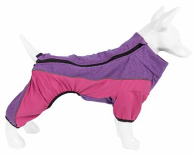 Image showing  Active Chase Pacer Heathered Performance 4-Way Stretch 2-Toned Full-Bodied Warm Up Dog Suit