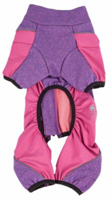 Image showing  Active Chase Pacer Heathered Performance 4-Way Stretch 2-Toned Full-Bodied Warm Up Dog Suit