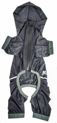 Image showing  Namastail Lightweight 4-Way Stretch Breathable Full-Bodied Performance Yoga Dog Hoodie Tracksuit