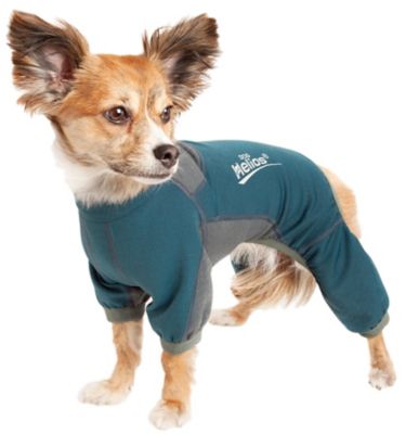 Image showing  Rufflex Mediumweight 4-Way-Stretch Breathable Full-Bodied Performance Dog Warmup Track Suit