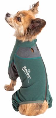 Image showing  Rufflex Mediumweight 4-Way-Stretch Breathable Full-Bodied Performance Dog Warmup Track Suit