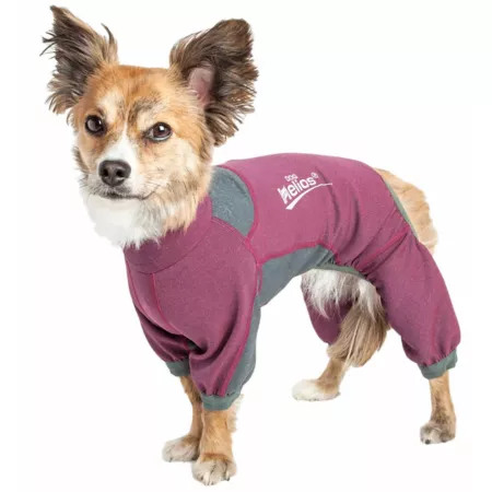 Helios Rufflex Dog Warm-Up Tracksuit Medium Weight 4-Way Stretch Breathable and Performance Dog Coats & Jackets