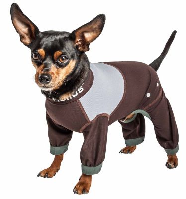 Image showing  Tail Runner Lightweight 4-Way-Stretch Breathable Full-Bodied Performance Dog Track Suit