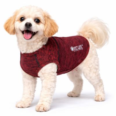 Pet Life Active Aero-Pawlse Heathered Quick-Dry and 4-Way Stretch ...