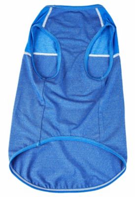 Image showing  Active Aero-Pawlse Heathered Quick-Dry and 4-Way Stretch-Performance Dog Tank Top