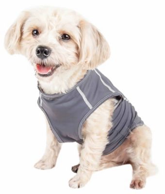 Image showing  Active Racerbark 4-Way Stretch Performance Active Dog Tank Top